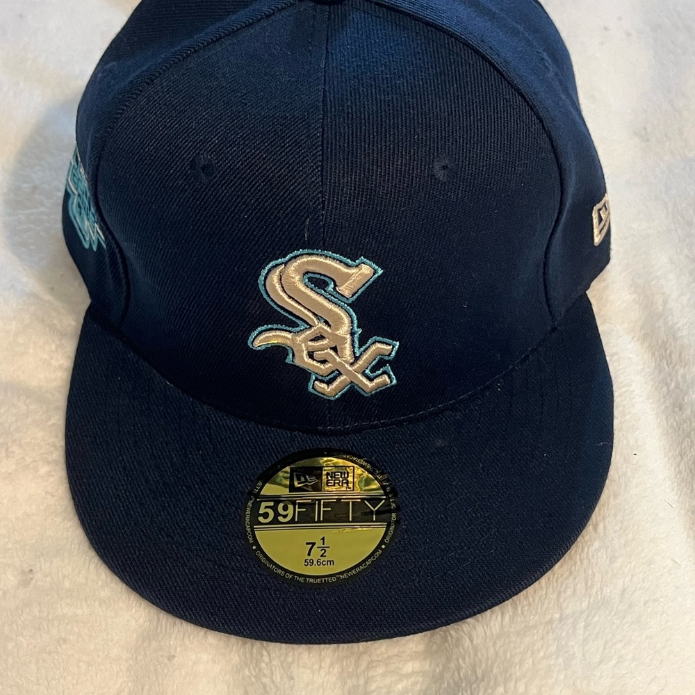New Era Navy and Tan Fitted Cap